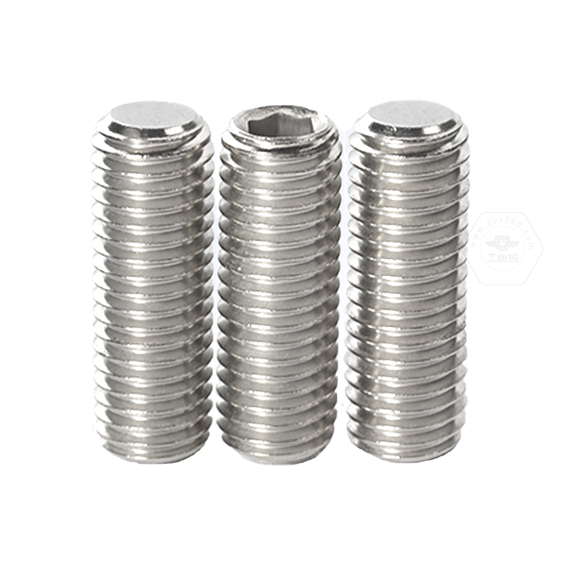 <a href=http://m.hsshengquan.com/ target='_blank'>工業(yè)熊</a> 304不銹鋼A2-12H內六角平端緊定螺釘DIN913